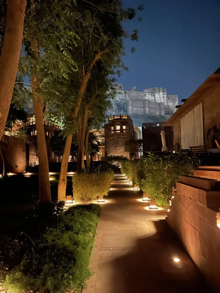 Wedding and event setup at The Shanti Boutique Hotel Jodhpur